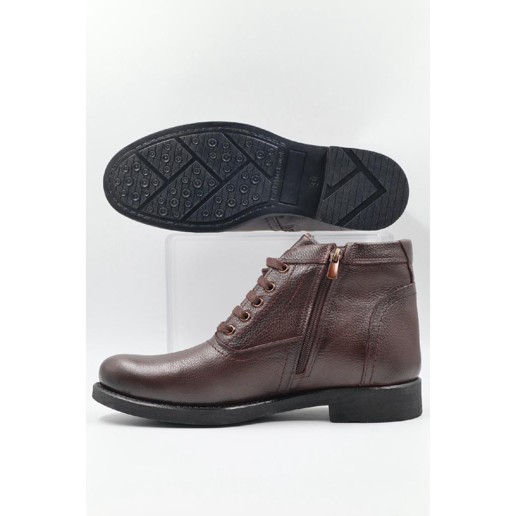 Мужские черные повседневные ботинки из натуральной кожи на шнуровке