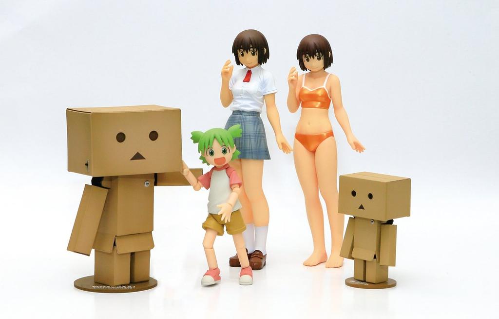 Revoltech Danbo 130 мм окрашенная подвижная фигурка Ёцубато! [КОРОБКА ДЛЯ МАКИЯЖА] Приблизительно. АБС и ПВХ (версия для перепродажи)
