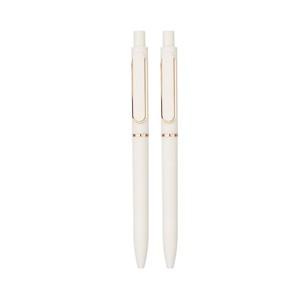 Noteory Quick-Dry Gel Pen - Black & Macaron Colors, Smooth Writing Stationery