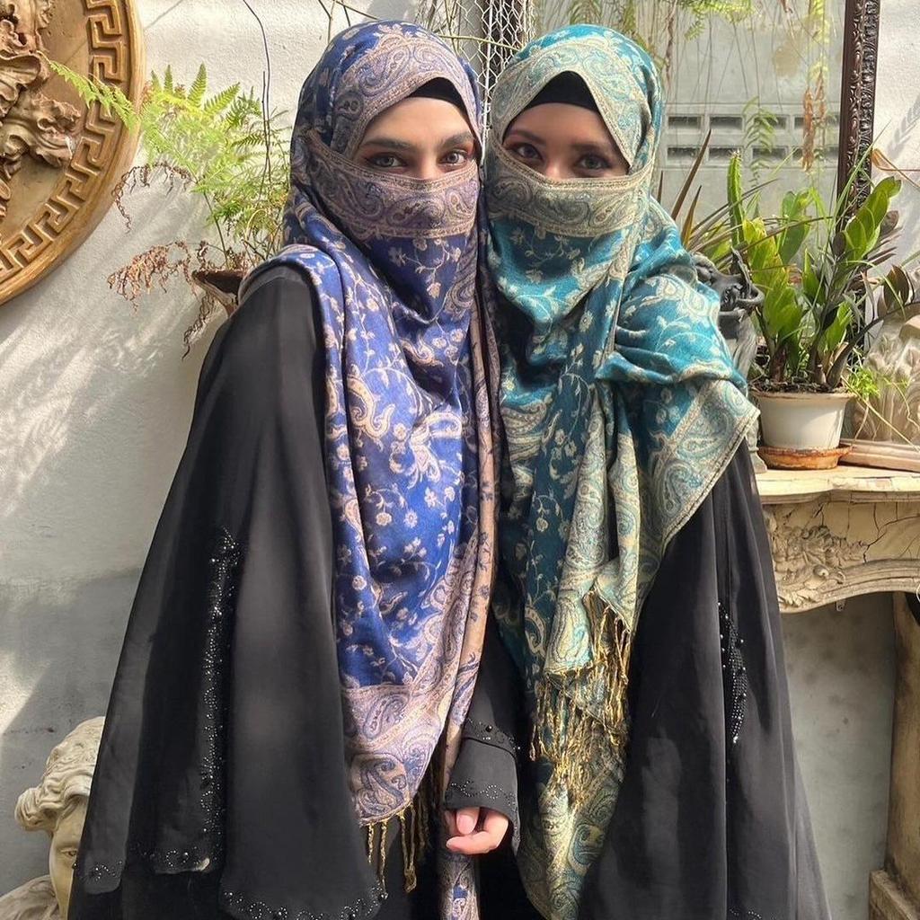 Paisley Tassel Scarf: Classic Ethnic Imitation Cashmere for Autumn/Winter