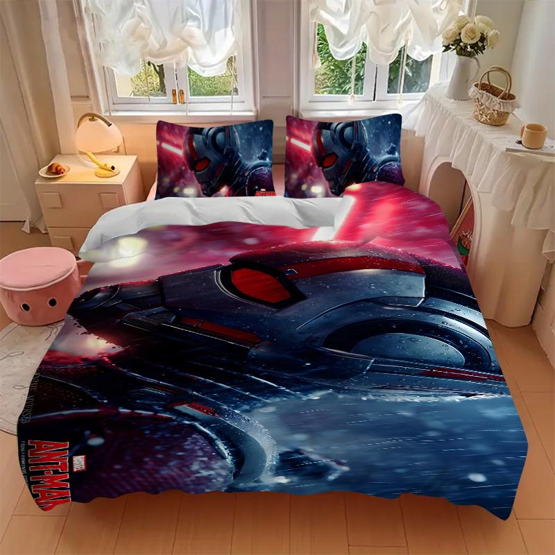 3Pcs Guardians Galaxy Starlord Bedding Set Soft Fabric Duvet Cover Pillowcases Home Xmas Halloween Gift 1 Duvet Cover 2 Pillowcase S1345
