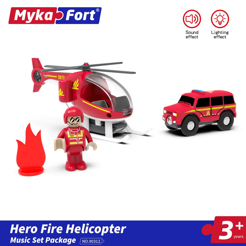 Звуковая и световая дорожная машина полицейский участок пожарная спасательная сцена детский игровой домик игрушки