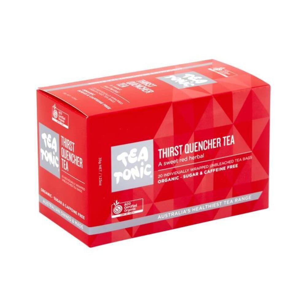 Tea Tonic Organic Thirst Quencher Tea X 20 Tea Bags