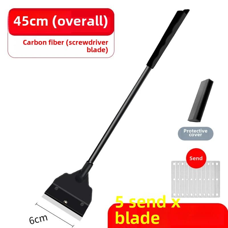 Инструмент для чистки аквариума Удаление водорослей с плоского песка в аквариуме Скребок для удаления водорослей из стекла двойного назначения Бытовые чистящие средства Инструмент