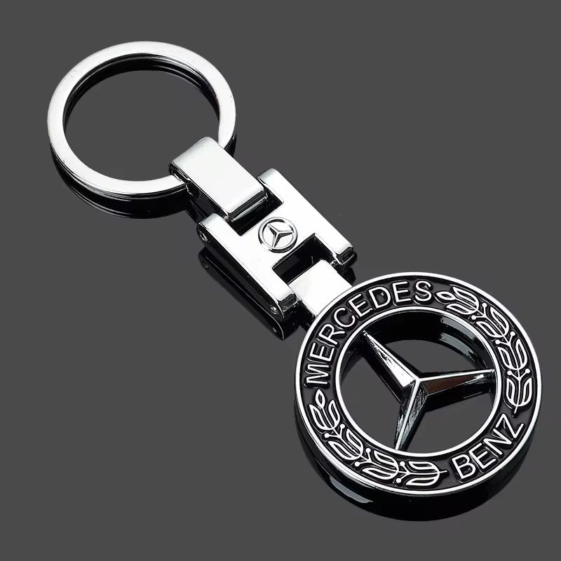 GLC GLB 3D Металлический Значок Benz Брелок Брелок Эмблема Автоаксессуары Для Mercedes Benz AMG W206 W220 W212 W201 W210 W108 W168 W2