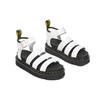 Dr. Martens Blaire Patent Thick Sole Fashion Sandals Women Sandals White 27304100