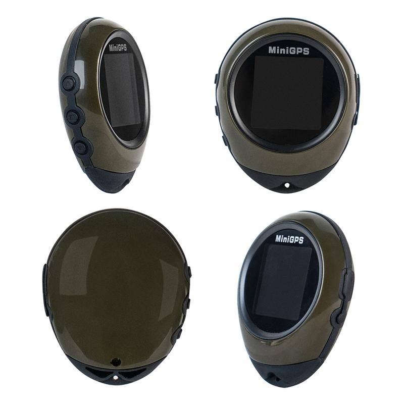 Small Pocket GPS Tracker Compass Location Finder Navigation Receiver USB Charge