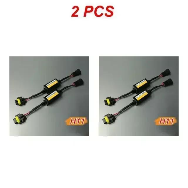 4 шт. LED Canbus Декодер Адаптер Для H1 H4 H7 H11 9005 9006 9012 Жгут Проводов Против Мерцания Резистор Лампы Предупреждение Устранитель Ошибок