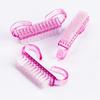 Nail Art Dust Cleaning Brush Scrubbing Manicure Pedicure Small Angle Clear Tools
