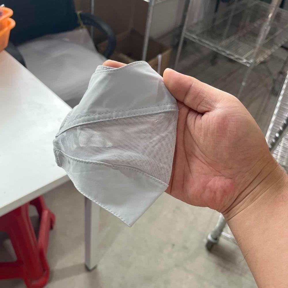 UV Protection Ice Silk Face Scarf Solid Color Anti-uv Face Cover Breathable Sunscreen Veil Outdoor