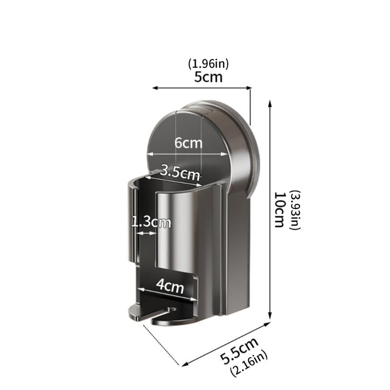 ABS Стойка для хранения Держатели для электрических зубных щеток Настенный Без сверления Органайзеры для ванной комнаты с присоской для душа