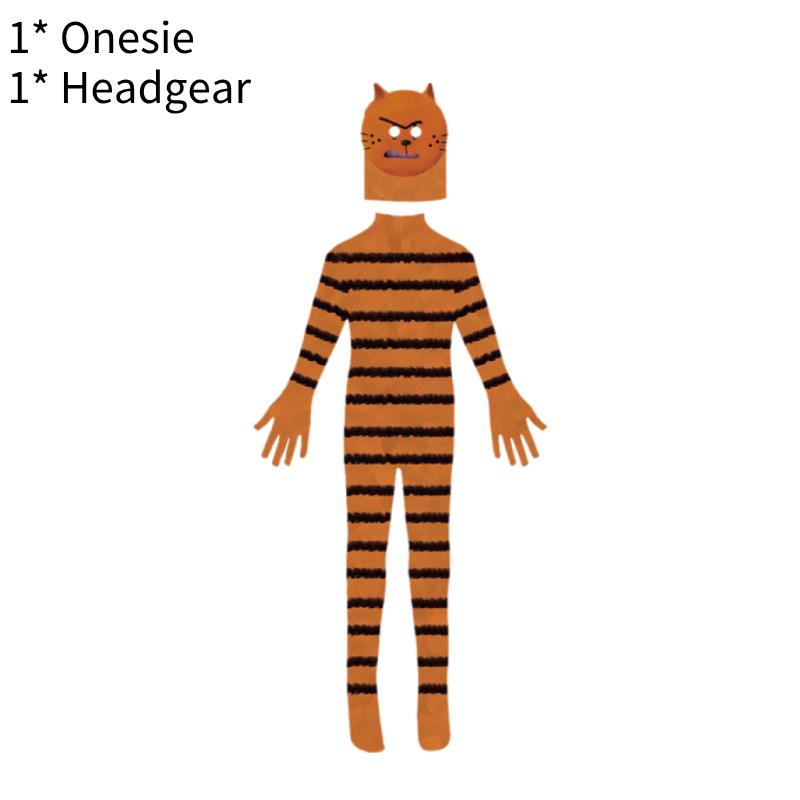 Dog Man Halloween Costume For Kids Featuring Adorable Pitty Cat Design Perfect For Cosplay