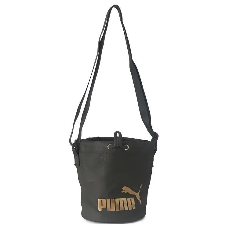PUMA Fabric Crossbody Bag Regular Women's Green (Unisex) Shoulder Bags 077388 03
