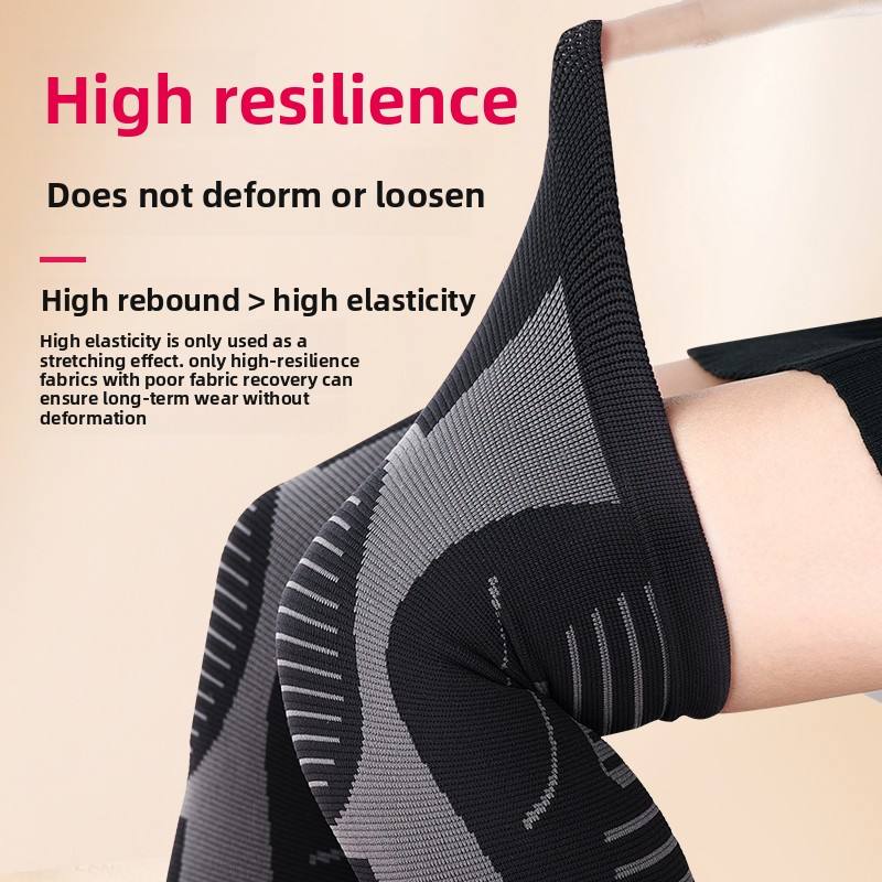 Hot Selling Knee Sleeve Support Compression Non-Slip Knee Brace Compression Sleeve Sports Knee Pad