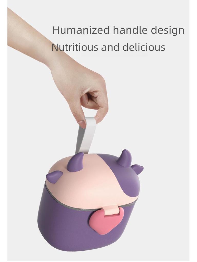 Портативный контейнер для хранения детского молока и рисовой муки большой емкости - влагонепроницаемый и герметичный