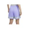 Nike Solid Color Logo Print Lace-Up Shorts Women Shorts Purple DH7326-569