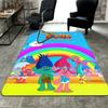 Trolls Rug Floor Mat for Living Room or Bedroom Soft and Comfortable Carpet a Gift for Birthday and Holiday.SFF0917145
