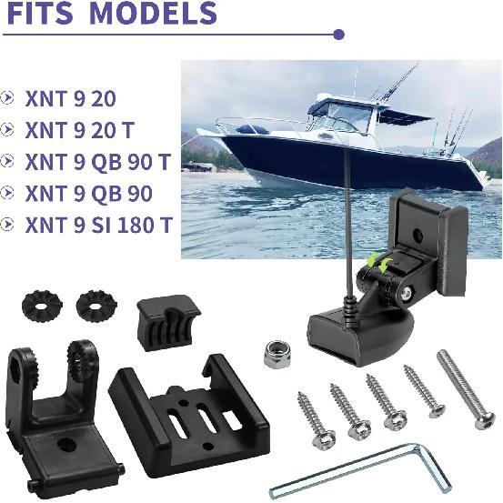 7400931 MHX XNT Boat Transducer Bracket, for XHS Model Transducers for XNT 9 20, XNT 9 20 T, XNT 9 QB 90 T, XNT 9 QB 90