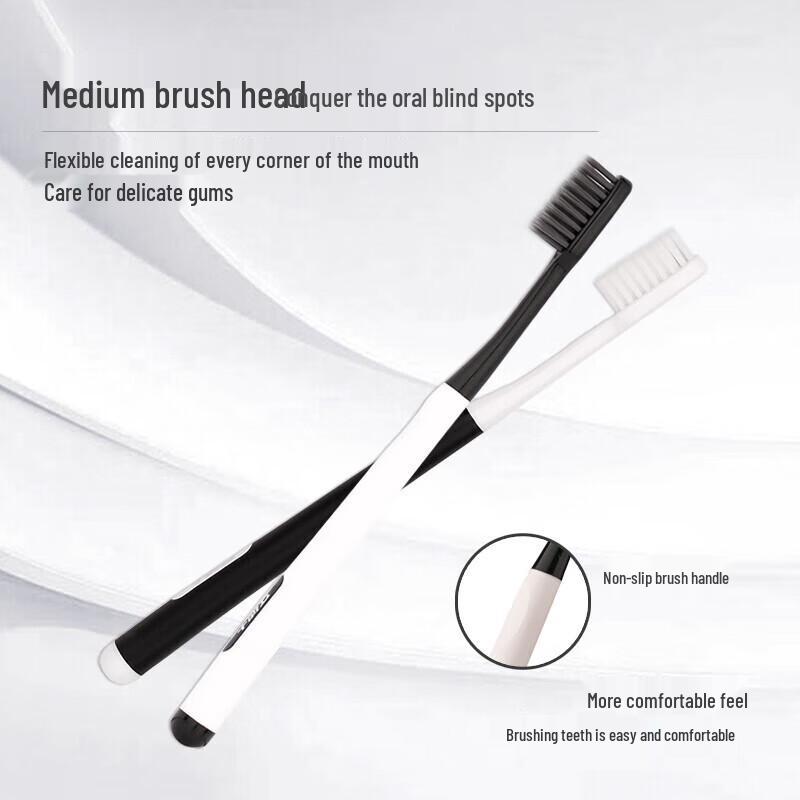 Dr. Dental Charcoal White Deep Clean Toothbrush