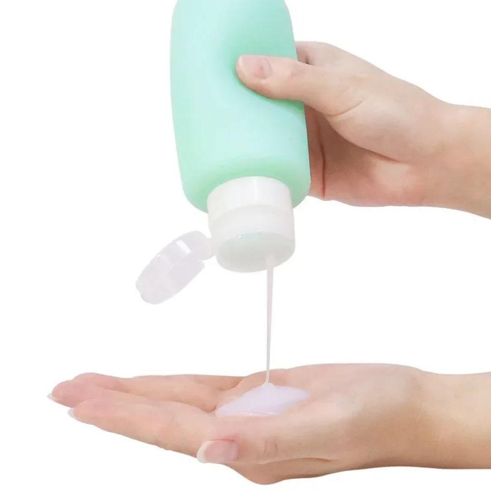 200 мл силиконовая бутылка многоразового использования, лосьон, гель для душа, шампунь, контейнер, пустая бутылка, портативные дорожные аксессуары, оптовая продажа