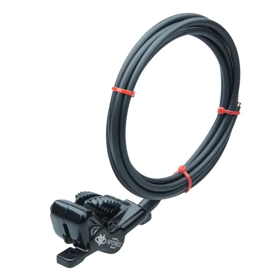 4-piston Disc Hydraulic Brake E-bike Folding Mountain Bike Bicycle Power Off Electric Scooter Caliper Handle Lever Accessories
