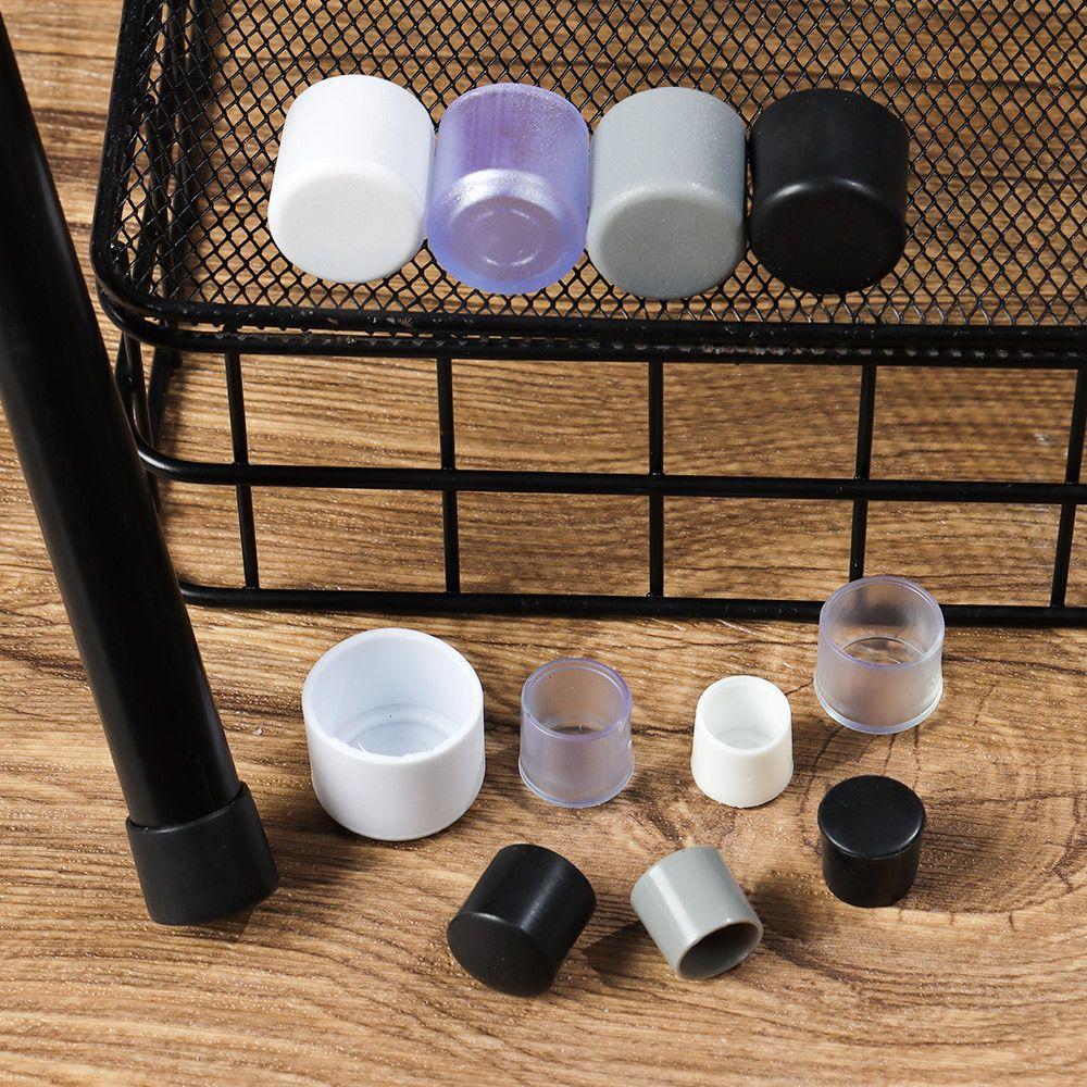 Socks Non-Slip Covers Round Bottom Furniture Feet Plastic Pipe Cover Chair Leg Caps Silicone Pads
