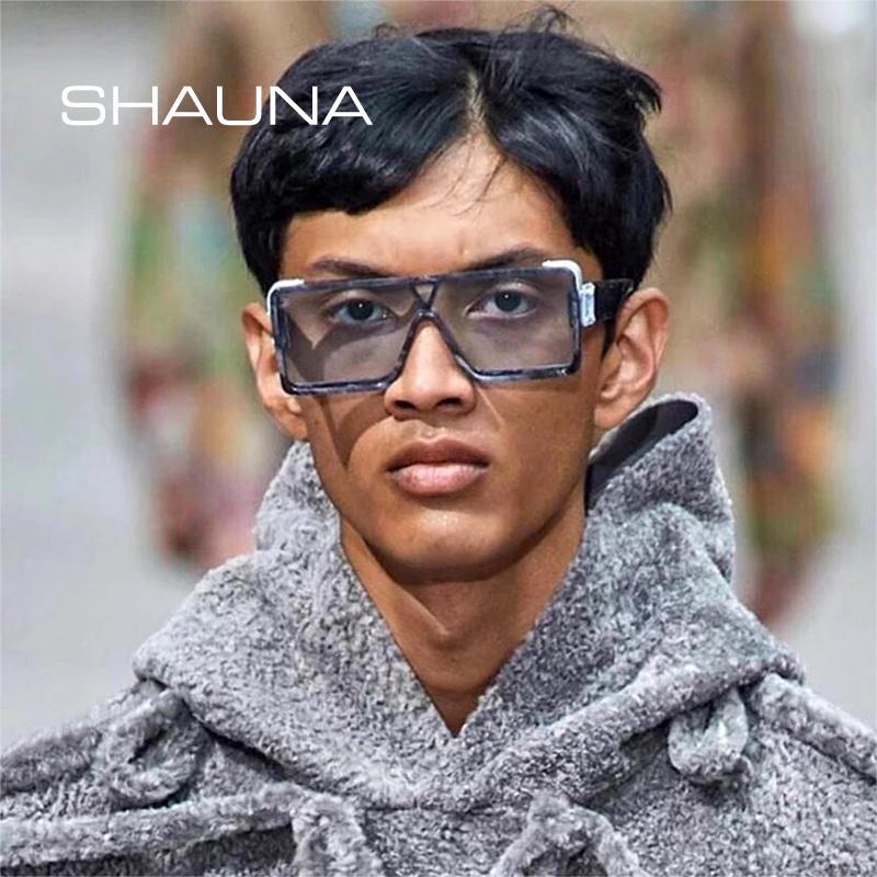 Винтажные солнцезащитные очки унисекс с квадратными стеклами