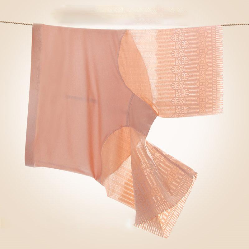 Plus Size Safety Shorts Women Summer Highly Elastic Sexy Lace Anti Chafing Under Skirt Boxers Shaping Waist Boyshorts Panties 120kg