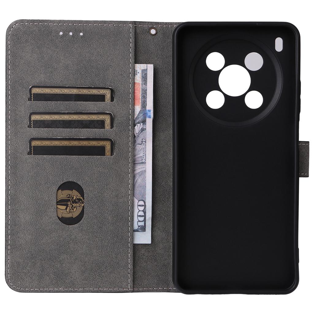 For ZTE Blade V70 Max/nubia V70 Max Case Wallet RFID Blocking PU Leather Cover Viewing Stand