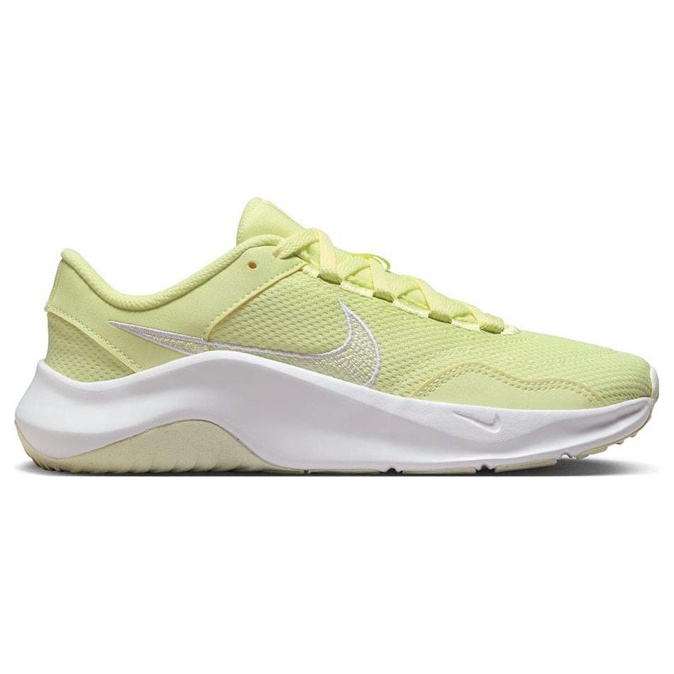 Nike Legend Essential 3 Логотип Амортизация Прочные Низкие Беговые Кроссовки Женские кроссовки Желтый DM1119-301