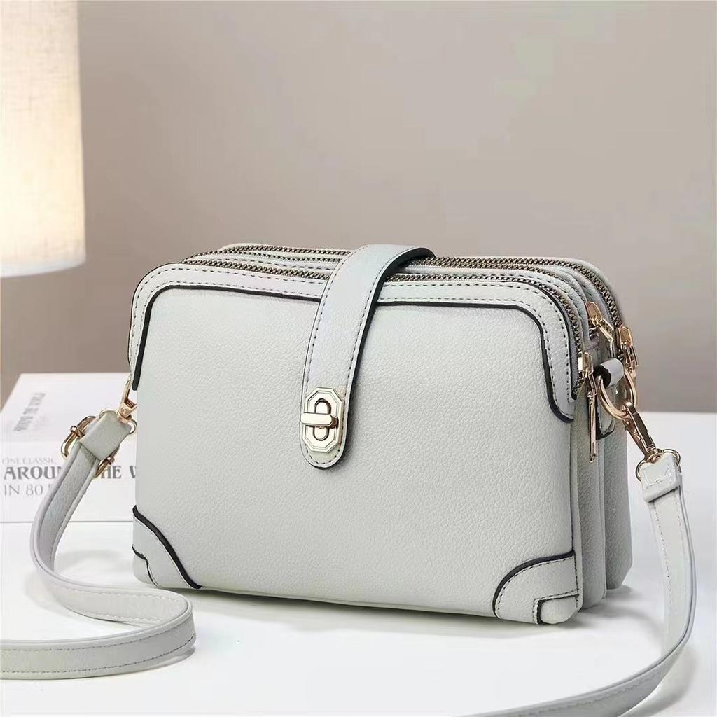 WTEMPO Large Capacity Retro High-end Soft Faux Leather Bags Casual Women's Handbbags Versatile Shoulder Bags PU Crossbody Bags Special Gift