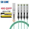 Активный оптический кабель SK-LINK 40G QSFP+ на 4x10G SFP+ (Breakout)