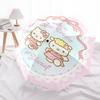 Hello Kitty, Friendship Automatic Open/Close Umbrella-Cute Umbrella with Cute Design, Portable 3-Fold Compact Umbrella for Men & Women, Hall