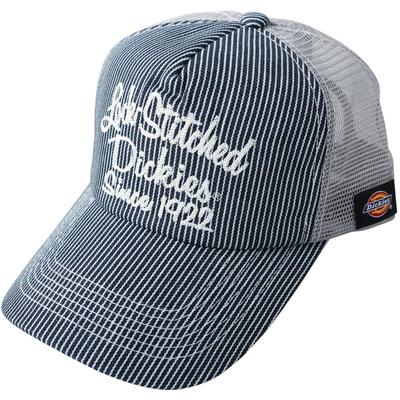 Кепка-сетка Dickies, мужская и женская, оригинальный логотип, унисекс, черная, американский кэжуал, уличный стиль, хикори с цепным швом, F