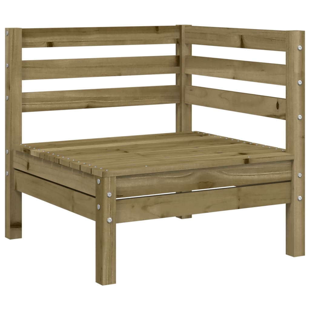 8 Piece Garden Sofa Set with Cushions Pressure Treated Pine Wood