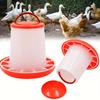 Chick Quail Hanging Feeder Set, Outdoor Farm Chicken House Chick Feeder and Water Container, Poultry Feeding Kit