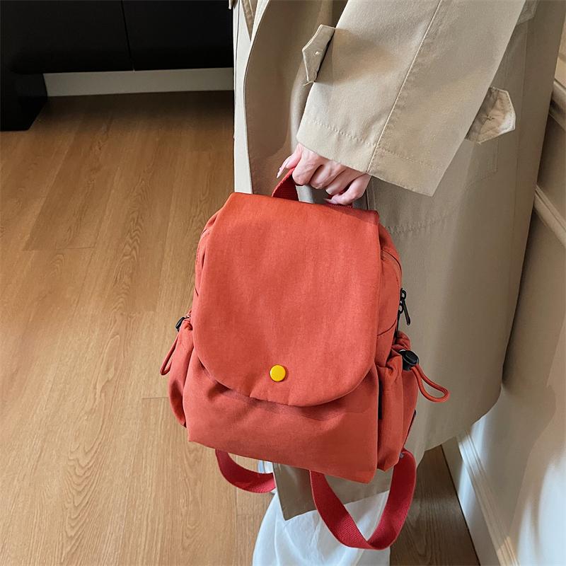 Женский однотонный рюкзак Многофункциональный легкий рюкзак