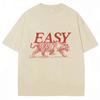 Funny Easy Tiger Meme Print T Shirt Unisexs Womens Fashion Personality TShirt High Quality Loose Casual Tee Shirts
