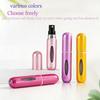 5Ml Perfume Refill Bottle Portable Mini Refillable Spray Can Perfume Pump Empty Cosmetics Container Travel Tool Thermal Atomizer