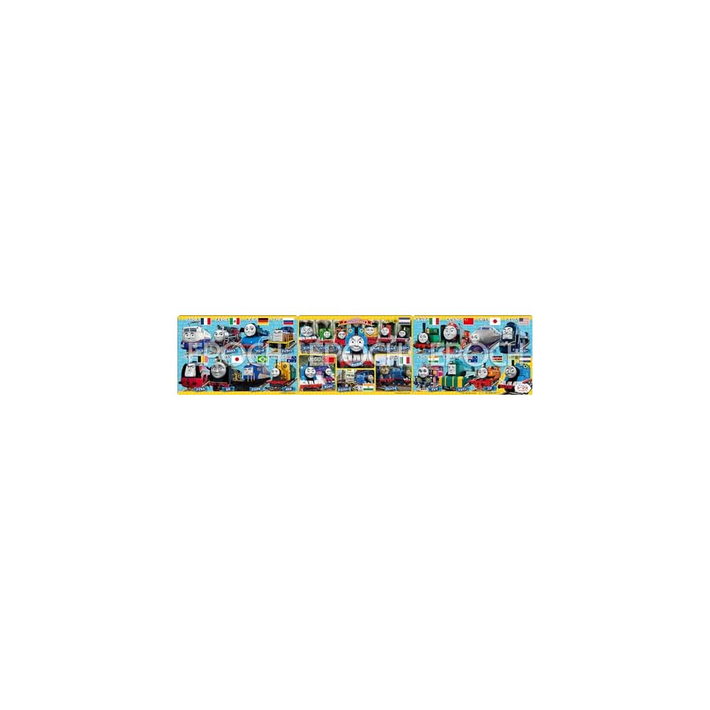 EPOCH Apollo Step Panorama Puzzle Thomas and Friends 8/12/16 Pieces Kids Toy with Storage Bag Ages 3 and Up