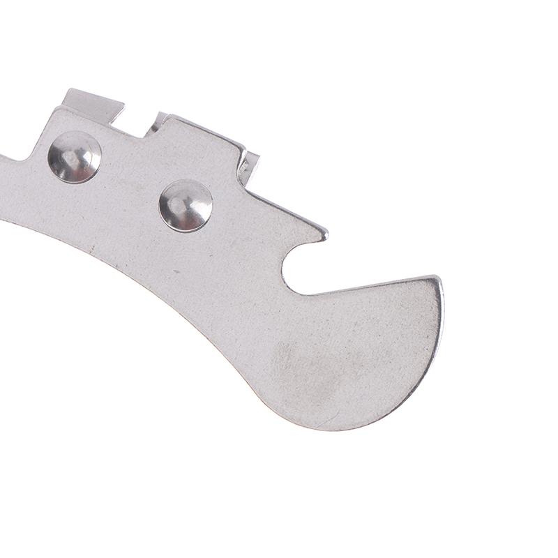 Stainless Steel Manual Can Opener Comfort Good Grip Tin Jar Bottle Cans Opener