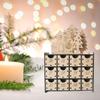 Деревянный Рождественский Адвент-Календарь DIY Шкатулка для Подарка Фестивальный Подарок