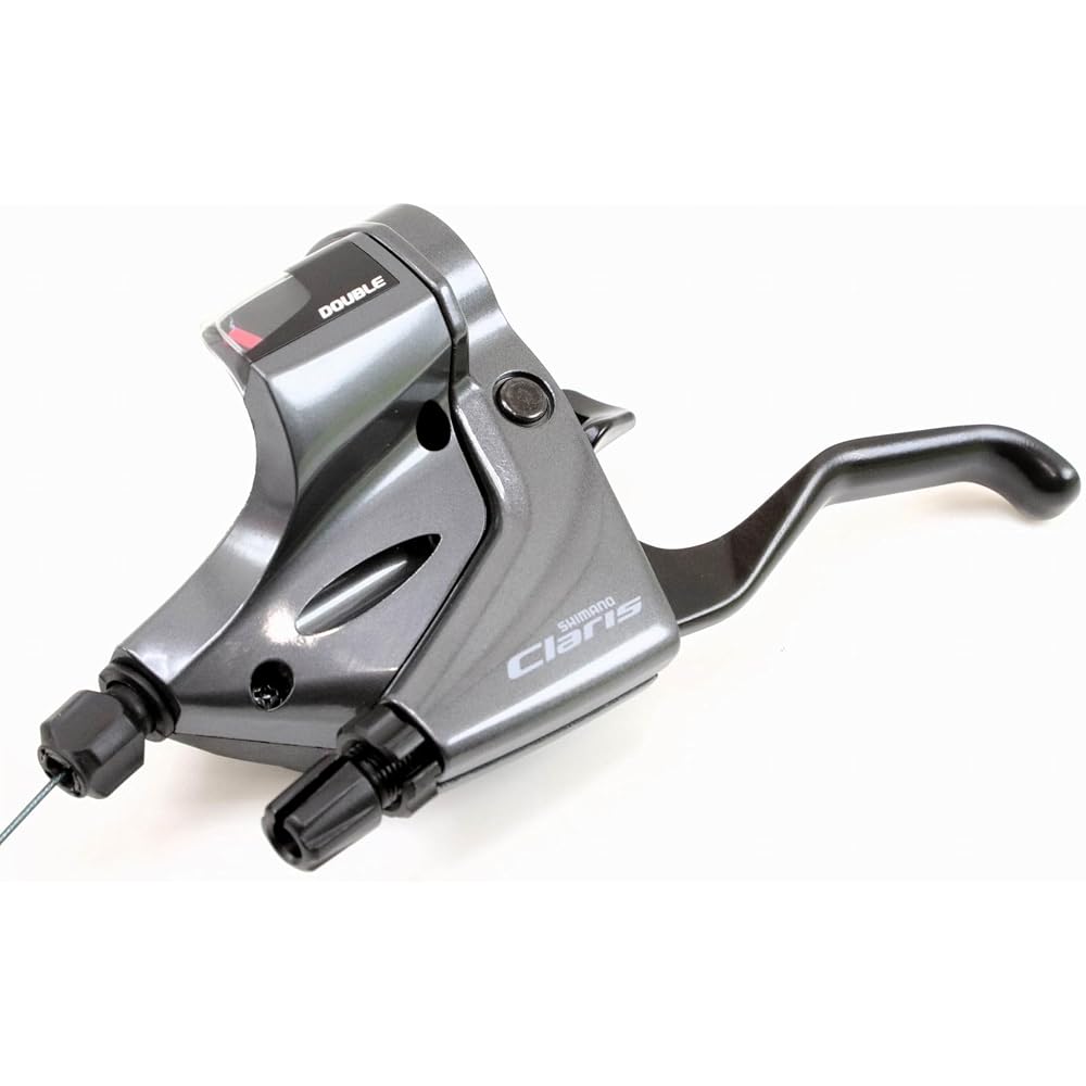 Комплект тормозных ручек переключения скоростей Shimano Claris ST-RS200 2x8 скоростей Алюминиевый сплав Легкий Оптический дисплей передач