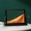 Creative Moving Sand Art Painting Square Glass 3D Deep Sea Sandscape Quicksand Hourglass Rotatable Flowing Sand Home Decor Gifts