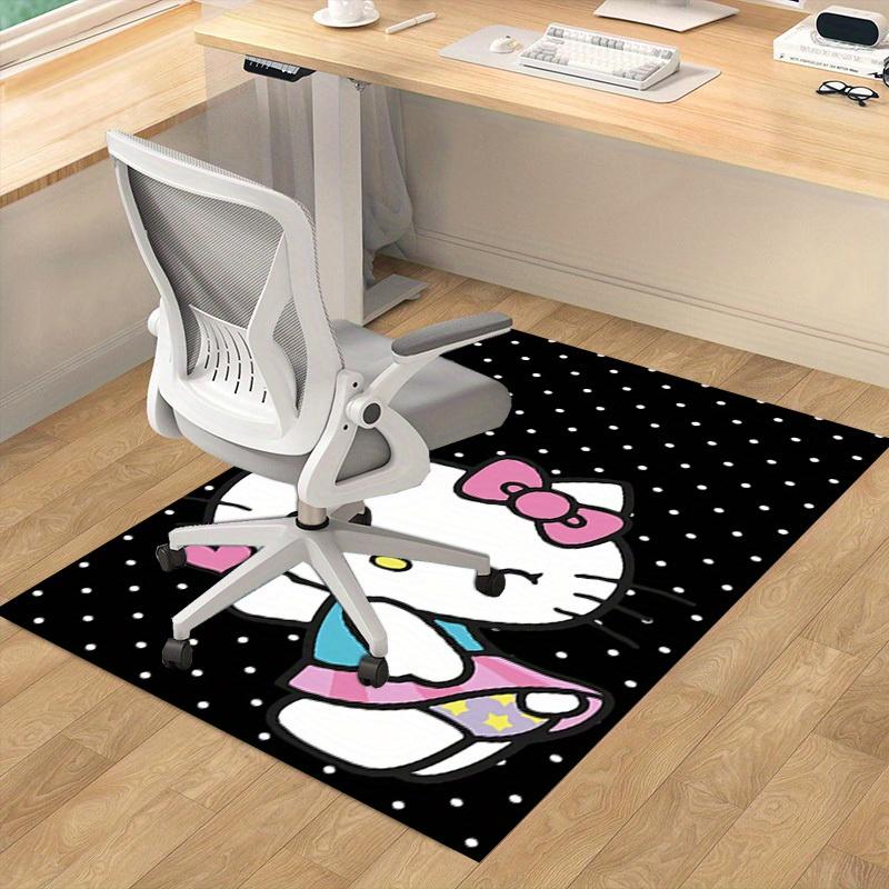1 шт. Офисный коврик Hello Kitty - Милый коврик Hello Kitty для декора комнаты - Идеальный подарокz2726
