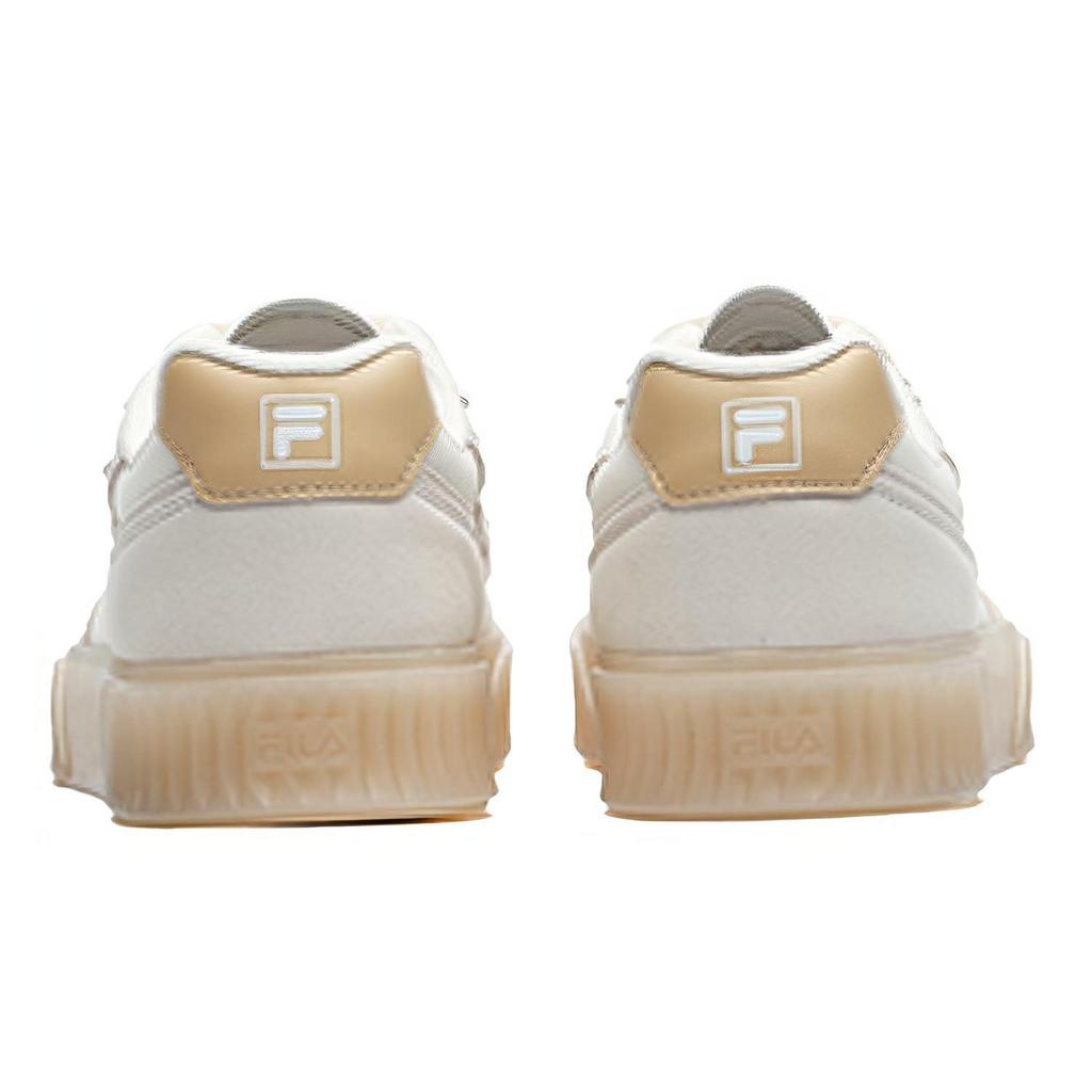 Fila Shadow Нескользящие Прочные Низкие Кеды для Скейтборда Женские кроссовки Молочно-чайный-коричневый F12W226203FGA