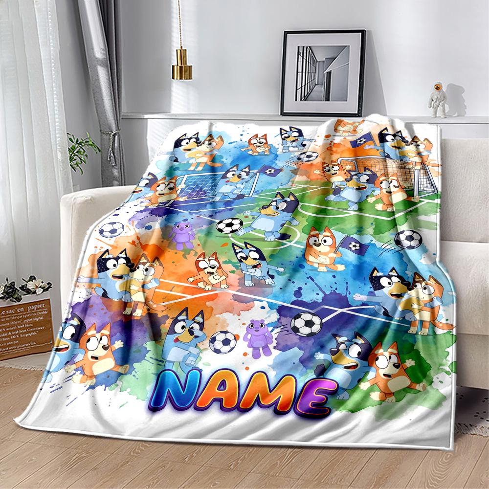Sunny Day Adventure Customize Text Blanket Throw Customizable Blanket Ultra-Soft Throw For Chair Picnics Living Room Livingroom for All Occasions