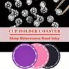 Car Coaster Water Cup Bottle Holder Anti-slip Pad Mat Silica Gel Waterproof for Interior Decoration Car Styling Accessories