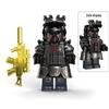 Delta Action Gold Rose Red Wolf Iron Mask Judge Weilon GTI Agent Military Block Figure Toy