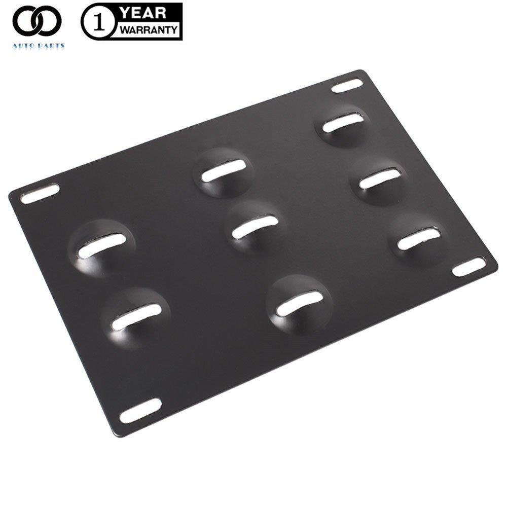 For 2016-2018 Chevrolet Camaro Bumper Tow Hook License Plate Bracket Mount Holder | 1 Year Manufacturer Warranty